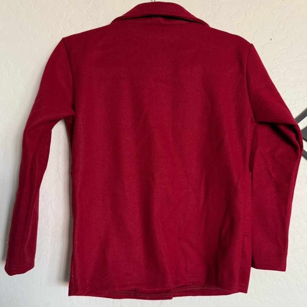 4/$20 Stylish Red Jacket - Size Small - Picture 2 of 5